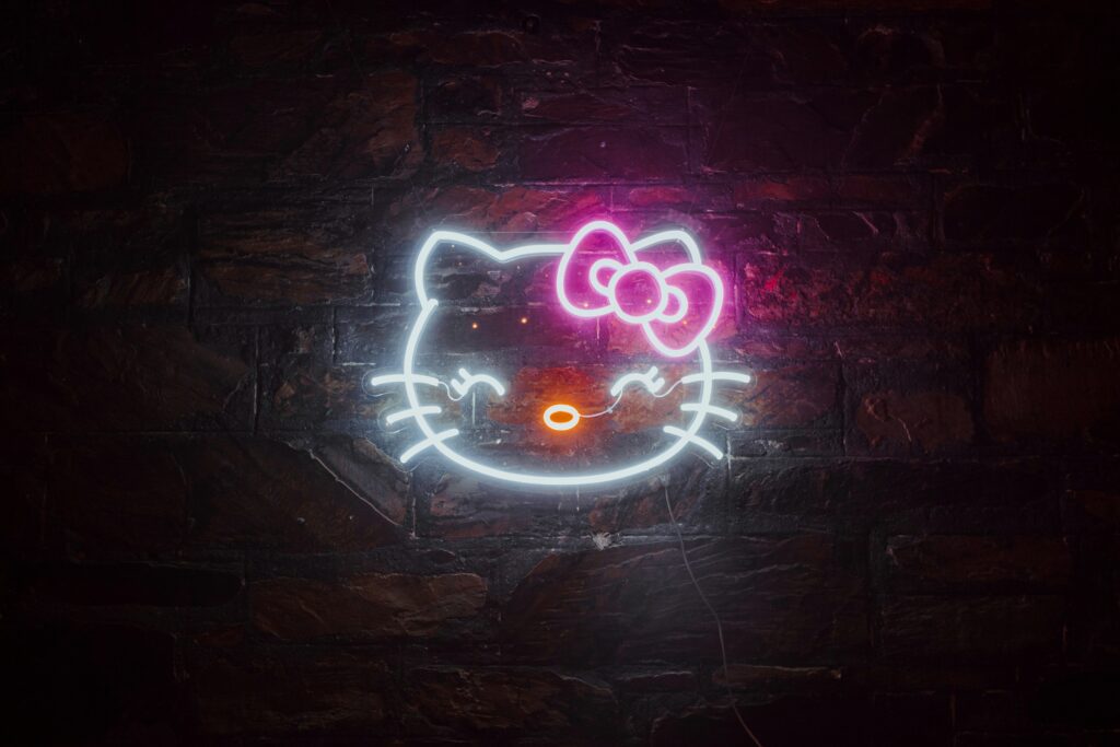hello kitty cursor showing a custom hello kitty mouse cursor on a computer screen representing the best custom cursors including anime zelda miku and how to install custom cursors on windows and chrome