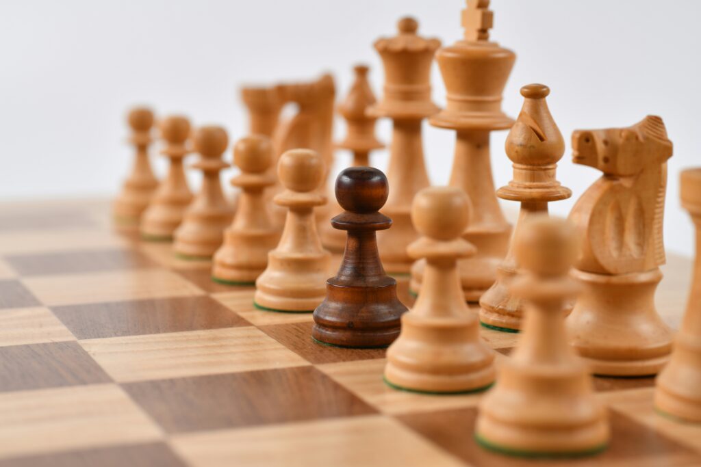 best chess openings for beginners showing a chess board with pieces in the Italian Game opening position representing essential beginner chess opening moves for White and Black