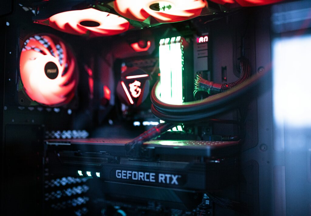 AMD vs NVIDIA graphics cards 2026 comparison showing RX and RTX GPUs representing amd vs nvidia graphics cards geforce vs radeon rtx vs rx is amd or nvidia better for gaming 2026 guide