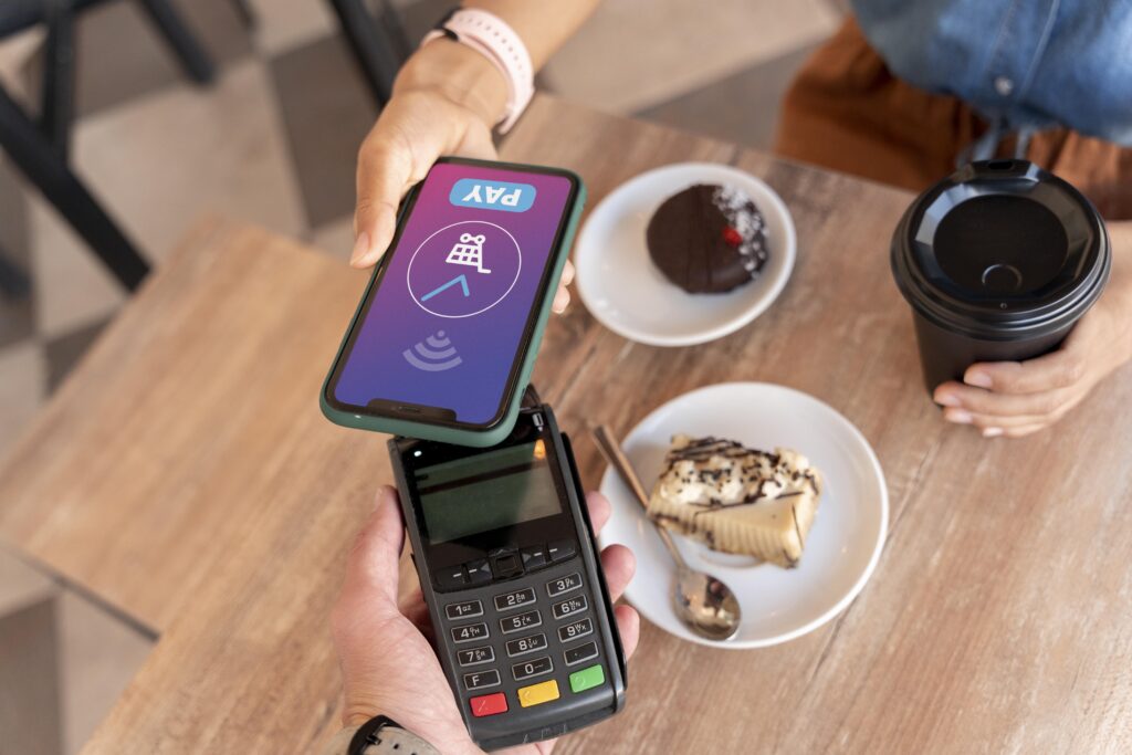 google pay vs samsung pay showing contactless payment on Samsung Galaxy phone representing google pay vs samsung pay samsung pay vs google pay google wallet vs samsung wallet and samsung apps vs google apps