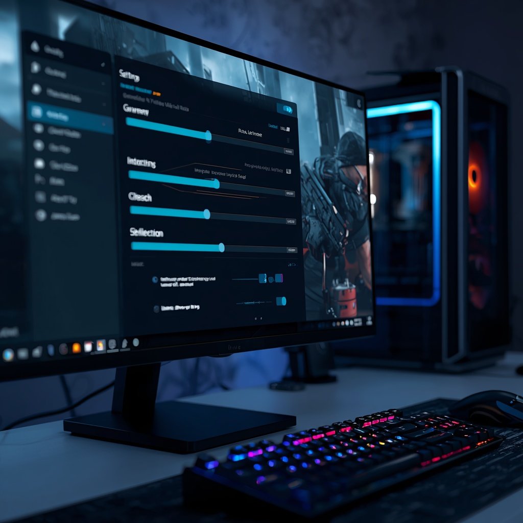 Gaming PC graphics settings optimized for Warzone FPS